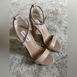 Steve Madden Carrson Blush Leather Heels size 7.5